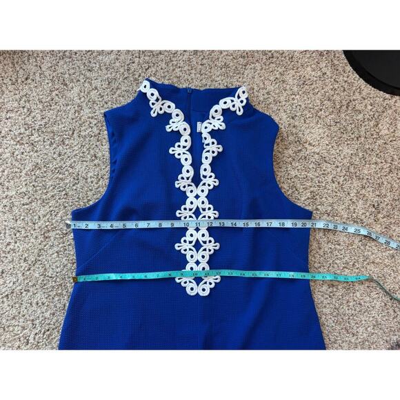 J. Howard Women's Sleeveless Sheath Embroidered dress; very stretchy; size 18, - Picture 5 of 13